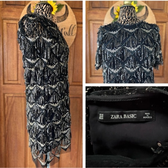 Zara dress Sz Xs - Picture 4 of 7